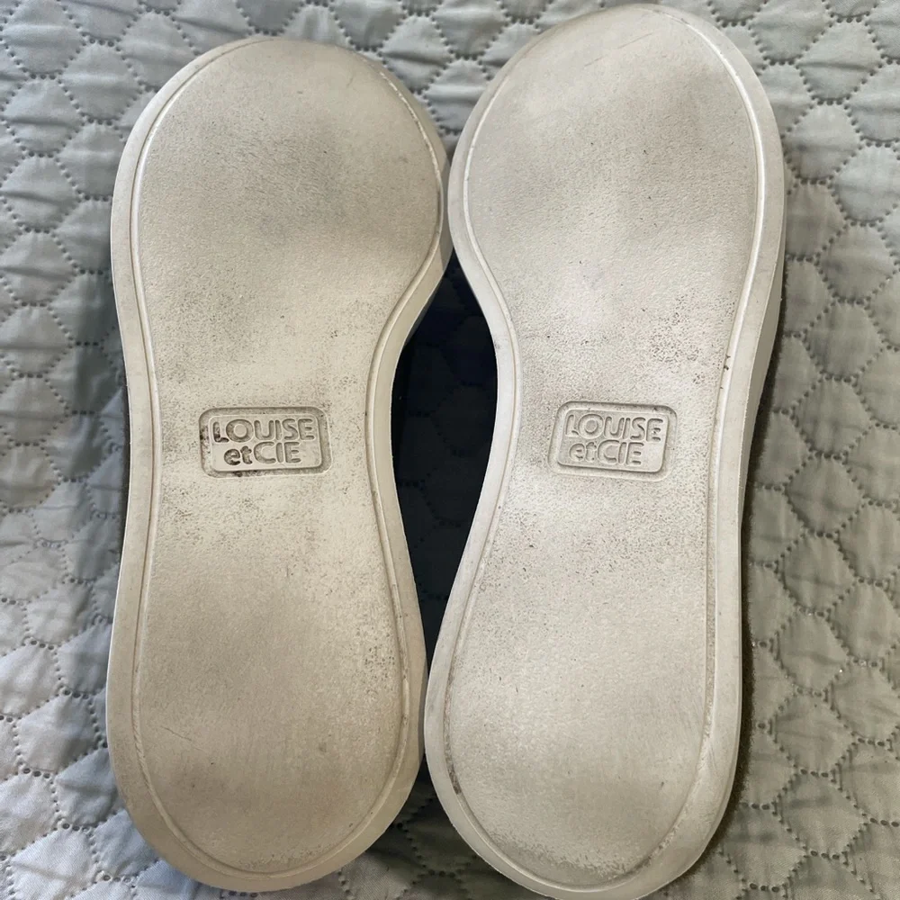 Louise et Cie Dark Green Platform Sneakers